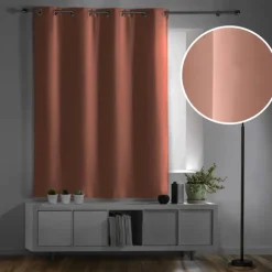 Rideau court obscurcissant 90 % adapté radiateur
