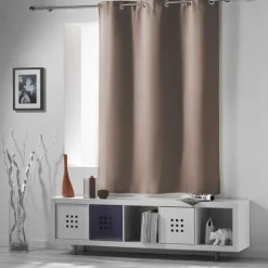Rideau court obscurcissant 90 % adapté radiateur