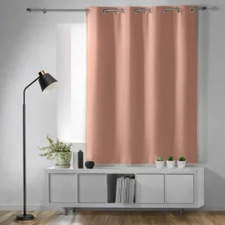 Rideau court obscurcissant 90 % adapté radiateur