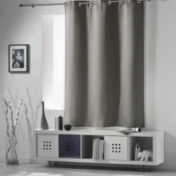 Rideau court obscurcissant 90 % adapté radiateur