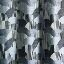 Rideau d'ameublement à jacquard arrondi