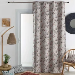 Rideau d'ameublement à jacquard papyrus