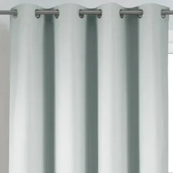 Rideau déco uni occultant et thermique