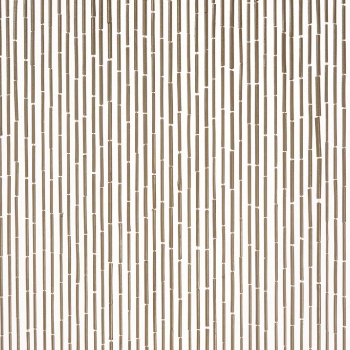 Rideau de porte en bambou avec bâtonnets naturels