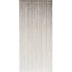 Rideau de porte en bambou avec bâtonnets naturels