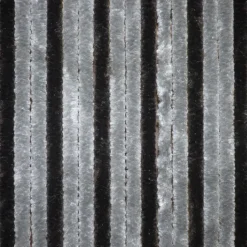 Rideau de porte en chenille bicolore