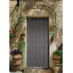Rideau de porte en corde tressée