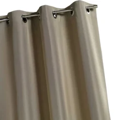Rideau d'extérieur en tissu déperlant