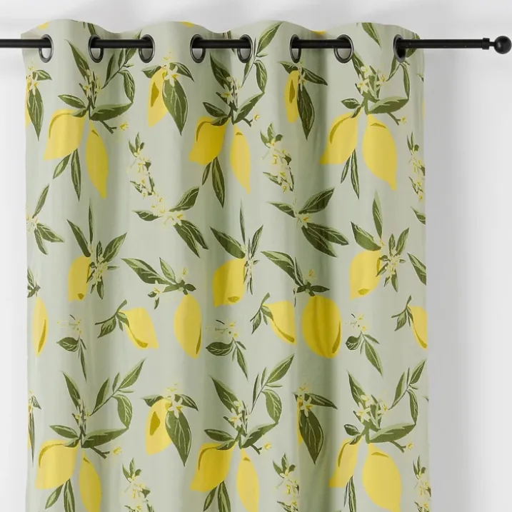 Rideau Dolce Vita motif citrons
