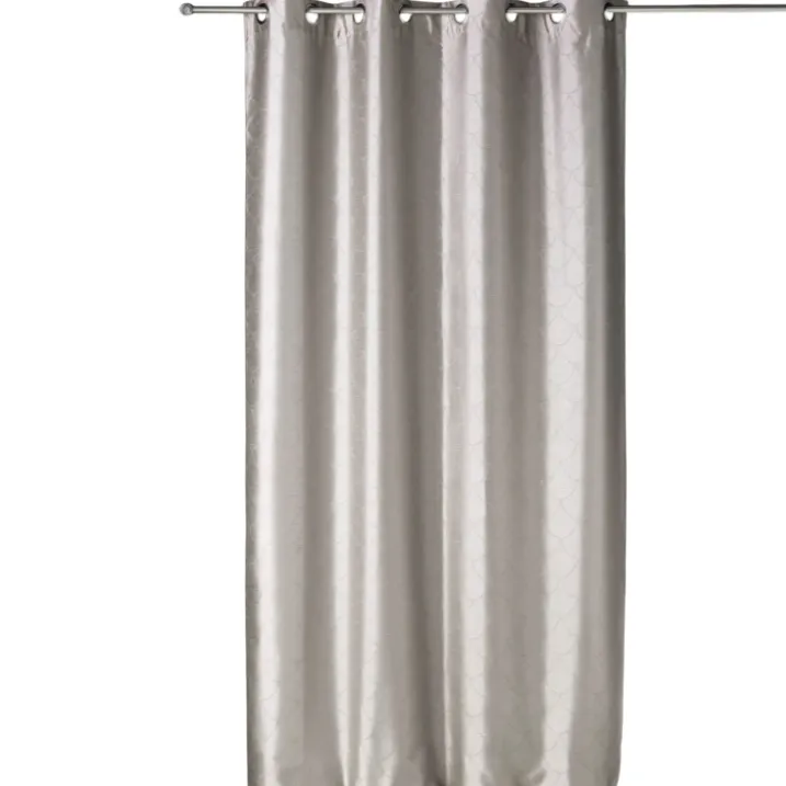 Rideau effet soie motif écaille