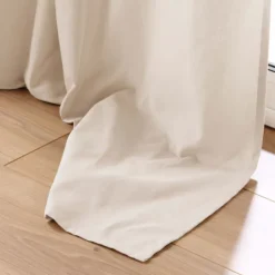 Rideau en poly-coton recyclé