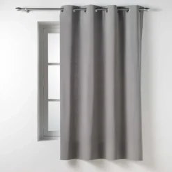 Rideau en poly-coton recyclé