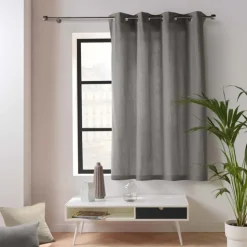 Rideau en poly-coton recyclé