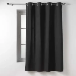 Rideau en poly-coton recyclé