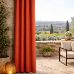 Rideau extérieur coloré imperméable résistant aux UV