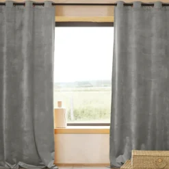 Rideau IgnifugéM1 en velours premium