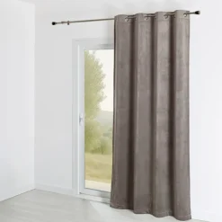Rideau IgnifugéM1 en velours premium