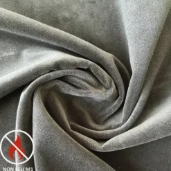 Rideau IgnifugéM1 en velours premium
