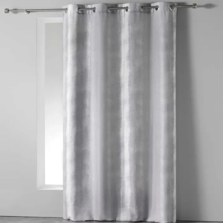 Rideau Imprimé Effet Glacé