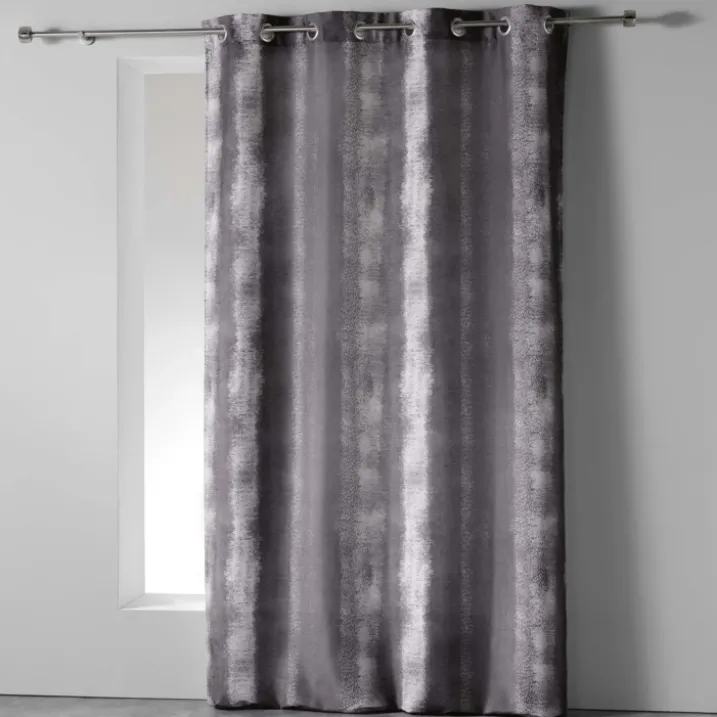 Rideau Imprimé Effet Glacé