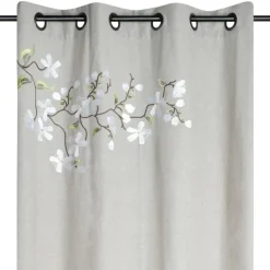 Rideau imprimé floral arbre printanier