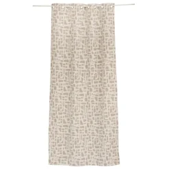 Rideau isolant jacquard à œillets