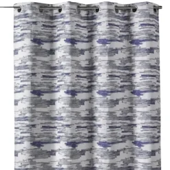 Rideau isolant thermique et sonore motif camouflage