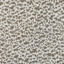 Rideau jacquard abstrait texturé à oeillets