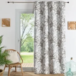 Rideau Jacquard Motif Jungle