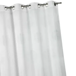 Rideau jacquard à motifs ronds chinés