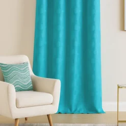 Rideau jacquard print Cercle Design