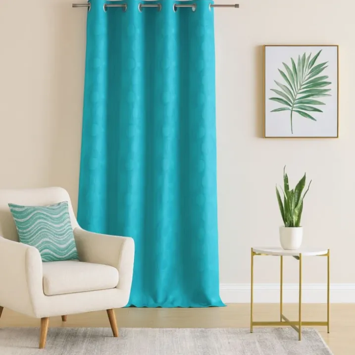 Rideau jacquard print Cercle Design