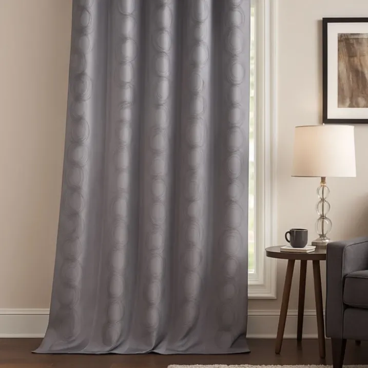 Rideau jacquard print Cercle Design