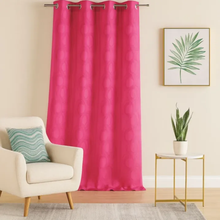 Rideau jacquard print Cercle Design