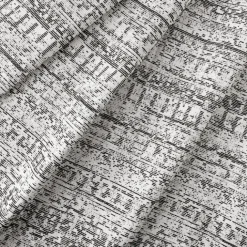 Rideau jacquard texturé inspiration minérale à oeillets