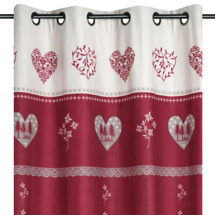 Rideau montagnard déco chalet