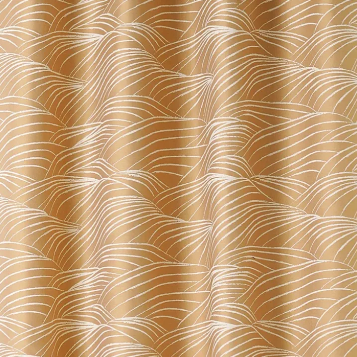Rideau motifs coteaux de vigne