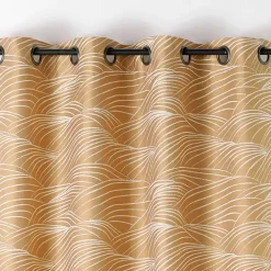 Rideau motifs coteaux de vigne