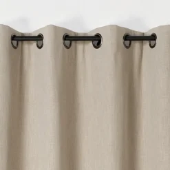 Rideau obscurcissant et isolant à effet tissé