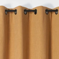 Rideau obscurcissant et isolant à effet tissé