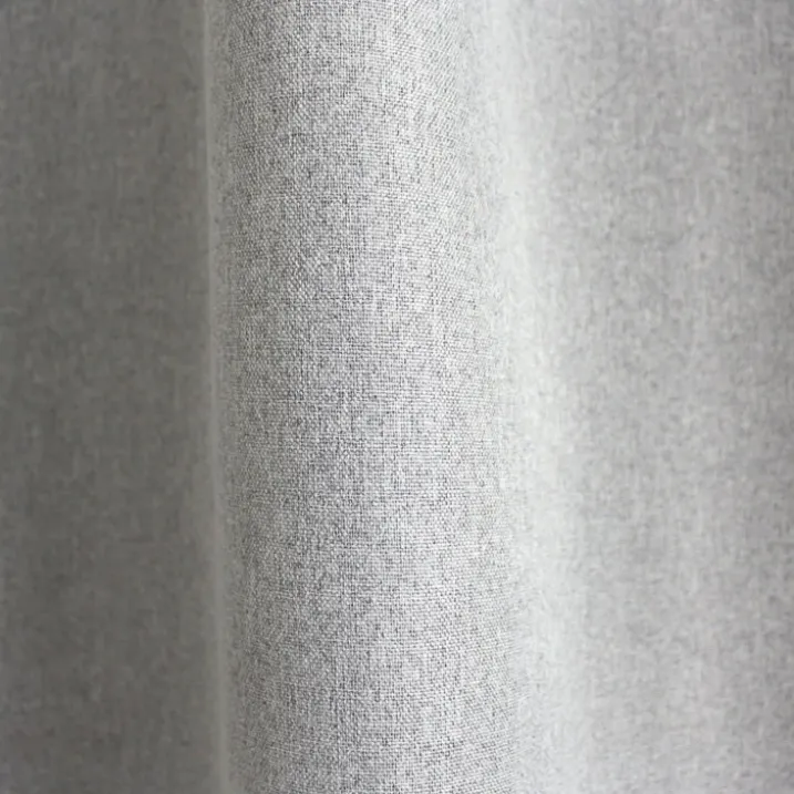 Rideau occultant aspect chambray