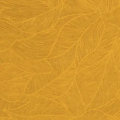 Rideau occultant avec feuilles en relief