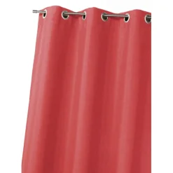 Rideau occultant isolant thermique uni avec doublure polaire