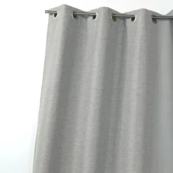 Rideau occultant isolant thermique uni avec doublure polaire