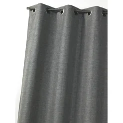 Rideau occultant isolant thermique uni avec doublure polaire