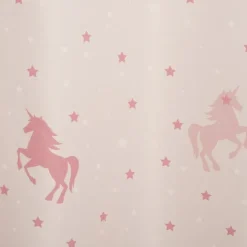 Rideau occultant licorne phosphorescent