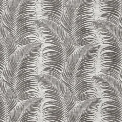 Rideau à oeillets aux motifs palmes