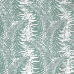 Rideau à oeillets aux motifs palmes
