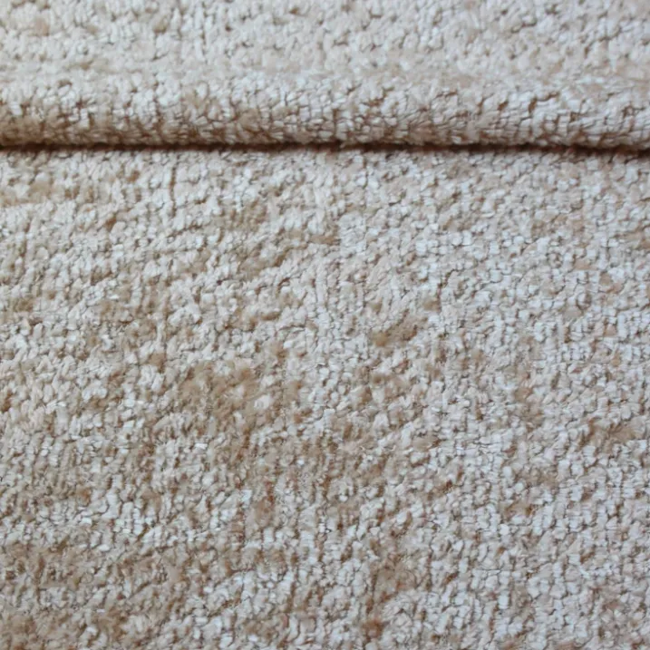 Rideau à oeillets chenille effet peluche