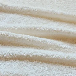 Rideau à oeillets chenille effet peluche